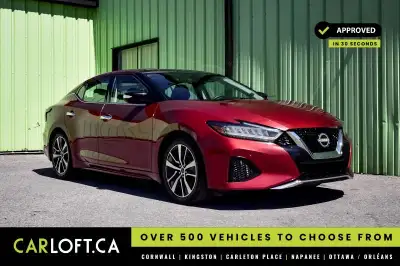 This 2023 Nissan Maxima is for sale today. This sedan has 72,583 kms. It's red in colour . It has an...