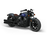2023 Indian Motorcycle Scout Bobber ABS Icon Stealth Gray Azure
