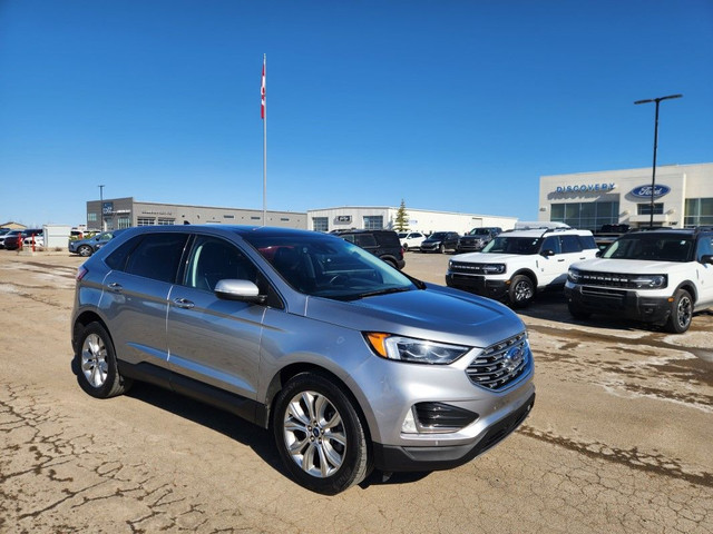 2022 Ford Edge Titanium - PANO ROOF ADAPTIVE CRUISE HEATED/COOLE in Cars & Trucks in Saskatoon