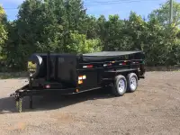 Contractor Package 7 Ton Dump Trailer