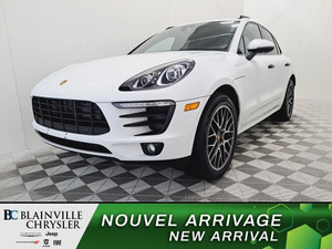 2018 Porsche Macan AWD MAGS 20 PO CUIR TOIT OUVRANT PANORAMIQUE GPS