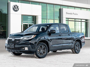 2020 Honda Ridgeline Sport AWD | One Owner | Remote Start | Heated Cloth | Rear-View Camera | Apple Carplay