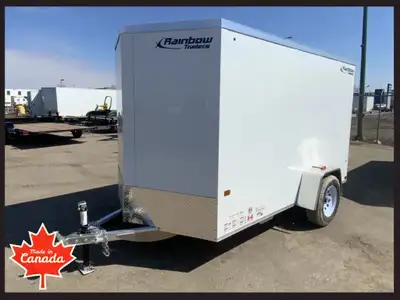 Model: 2023 Rainbow Express V-Nose 6 x 10 Aluminum Frame Great Warranty and Canadian made Material:...