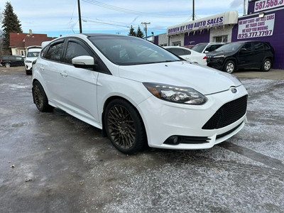 2014 FORD FOCUS ST HATCHBACK 2.0L accident free fully loaded