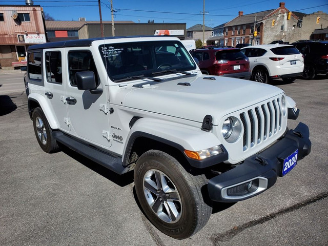  2020 Jeep WRANGLER UNLIMITED Sahara 4x4 LEATHER/NAV/2TOPS***CAL in Cars & Trucks in Belleville - Image 4