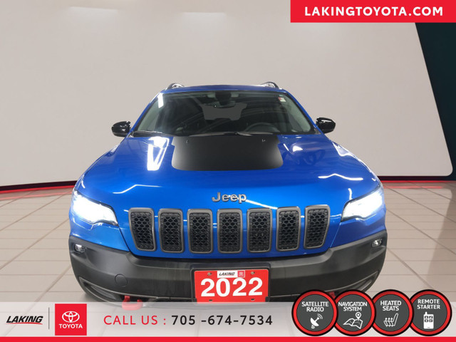 2022 Jeep Cherokee Trailhawk 4X4 This 2022 Trailhawk is a solid  in Cars & Trucks in Sudbury - Image 3