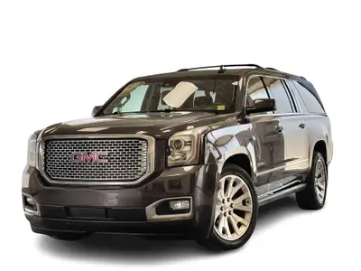2015 GMC Yukon XL Local Trade, Leather, Back-Up Camera, All Wheel Drive, Moonroof, Fully Loaded, 4WD...