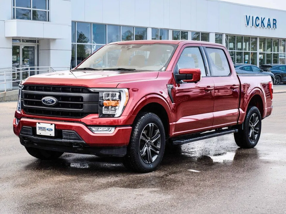 2022 Ford F-150 LARIAT 4WD Crew Sport Pkg 2.7L Ecoboost One Own