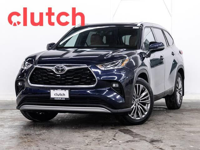 2021 Toyota Highlander Platinum AWD w/Apple CarPlay & Android Au in Cars & Trucks in City of Toronto