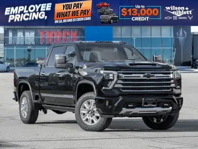 6-Way MultfFlex Tailgate | Duramax Diesel | Power Retractable Assist Steps | Sunroof | Black Emblems...