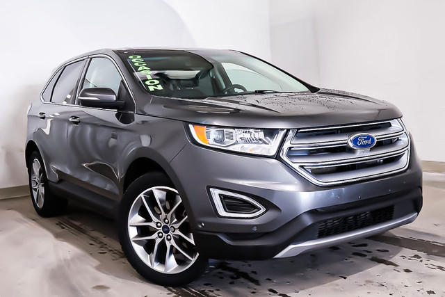 2018 Ford Edge TITANIUM + CUIR + SIEGES CHAUFFANTS TOIT OUVRANT  in Cars & Trucks in Laval / North Shore