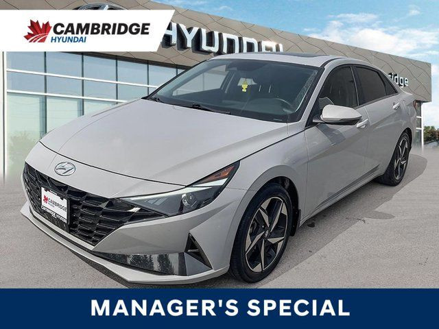 2023 Hyundai Elantra Hybrid Luxury | Leather | Great Fuel in Cars & Trucks in Cambridge