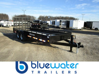 2024 Canada Trailers Tandem Axle Utility Trailers 14,000lbs GVWR