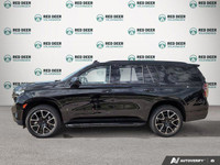 The 2021 Chevrolet Tahoe RST in black with a confident 4 4 drivetrain combines robust power and resp... (image 3)