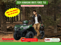 2024 KAWASAKI BRUTE FORCE 750 - Only $66 Weekly