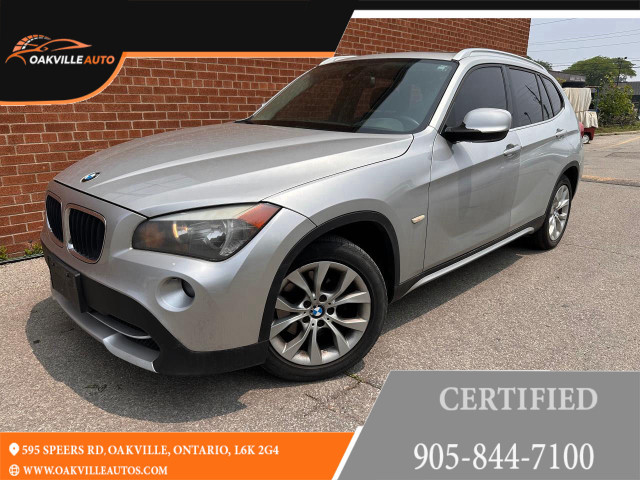 2012 BMW X1 28i AWD, Certified with Warranty, Leather, Roof in Cars & Trucks in Oakville / Halton Region
