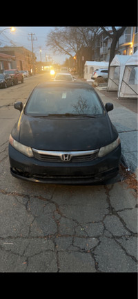 2012 Honda Civic EX manuel 