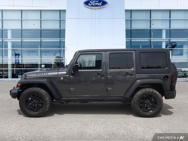 2018 Jeep Wrangler Willys Wheeler Local Vehicle | Hard Top | Pow in Cars & Trucks in Winnipeg - Image 4