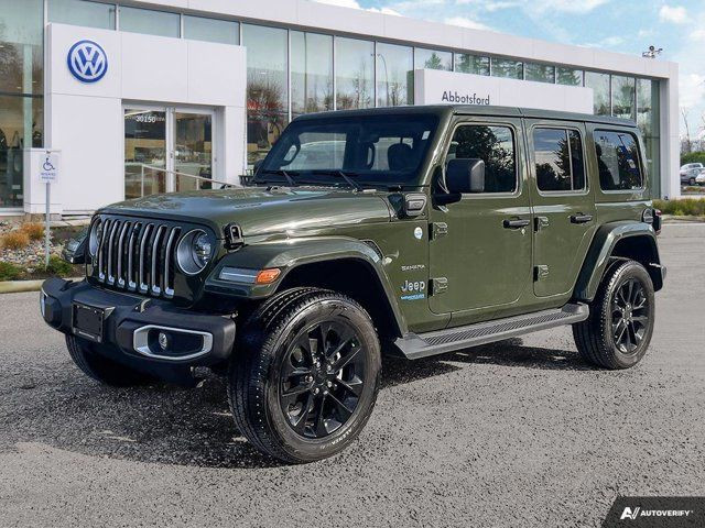 2021 Jeep Wrangler 4xe Unlimited Sahara 4x4 | Turbocharged in Cars & Trucks in Abbotsford