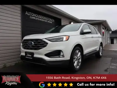 The 2020 Ford Edge Titanium AWD is packed with a 2.0?L EcoBoost® turbo-4 engine with fuel economy of...