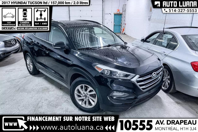 2017 HYUNDAI Tucson Limited AWD/NAVIGATION/CUIR/TOIT PANO/CAMERA in Cars & Trucks in City of Montréal - Image 2