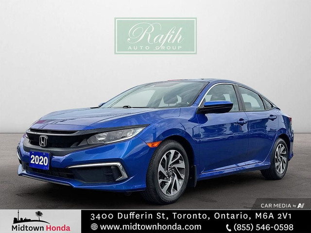 2020 Honda Civic EX *APPLE/ANDROID*LANE WARNING*REARVIEW CAMERA* in Cars & Trucks in City of Toronto
