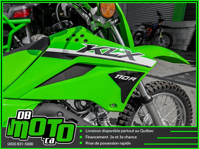 2024 Kawasaki KLX 110 R ** AUCUN FRAIS CACHE ** in Dirt Bikes & Motocross in West Island - Image 4