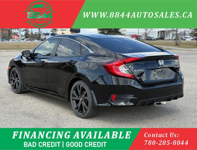 2020 Honda Civic SPORT LOADED DUEL LEATHER, SUNROOF, APPLE CAR P in Cars & Trucks in Calgary - Image 2