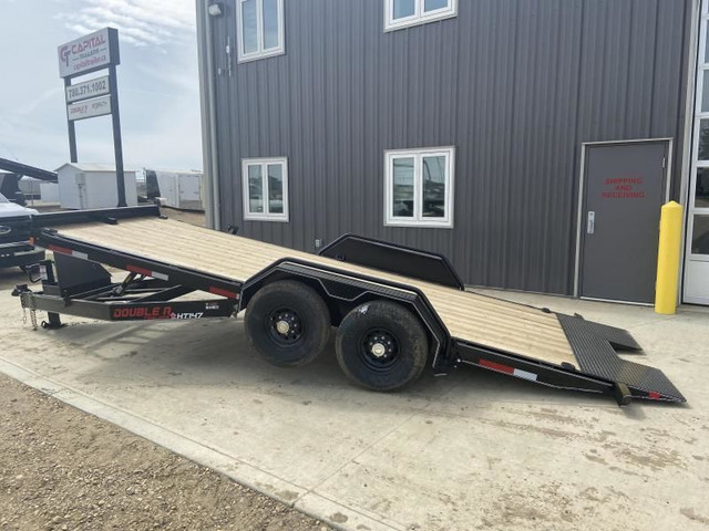 2023 Double A Trailers 83in. x 20' Hydraulic Tilt Deck Trailer in Cargo & Utility Trailers in Strathcona County - Image 2
