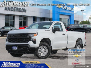 2024 Chevrolet Silverado 1500 Work Truck Regular Cab Long Box 4-Wheel Drive Work Truck