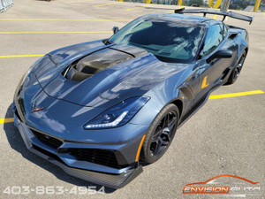 2019 Chevrolet Corvette ZR1 COUPE 3ZR ZTK C7 \ 8 SPEED AUTOMATIC \ ENTIRE CAR WRAPPED \ ONLY 6,900KM