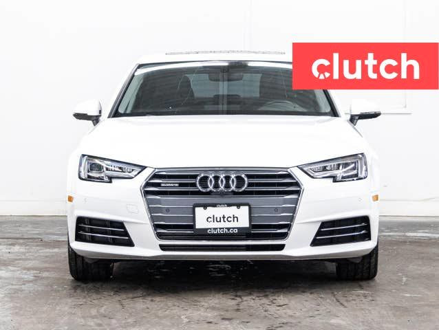 2017 Audi A4 Technik AWD w/ Apple CarPlay & Android Auto, Rearvi in Cars & Trucks in City of Toronto - Image 2