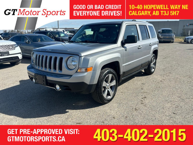 2016 Jeep Patriot HIGH ALTITUDE | LEATHER | SUNROOF | $0 DOWN in Cars & Trucks in Calgary