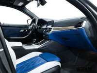 VENDU!!! 2020 BMW M340I xDrive First Edition, INdividual Frozen Dark Grey Metallic on Fjord Blue/Sil... (image 7)