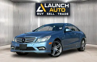 Wow! Introducing this ultra cool 2011 Mercedes Benz E550 Coupe! This car is jam packed with a powerf...