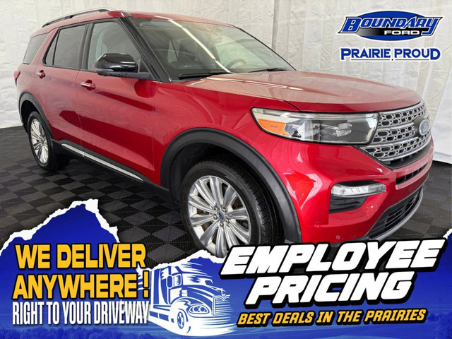 2020 Ford Explorer LIMITED 3.3 HYBRID | TOW PKG | HTD/CLD LTHR S in Cars & Trucks in Lloydminster