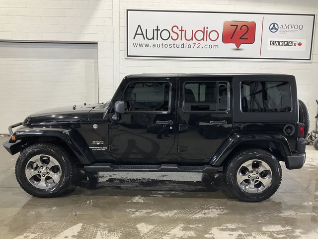 2016 Jeep Wrangler Unlimited Modèle Sahara 4 portes traction int in Cars & Trucks in Laval / North Shore - Image 2