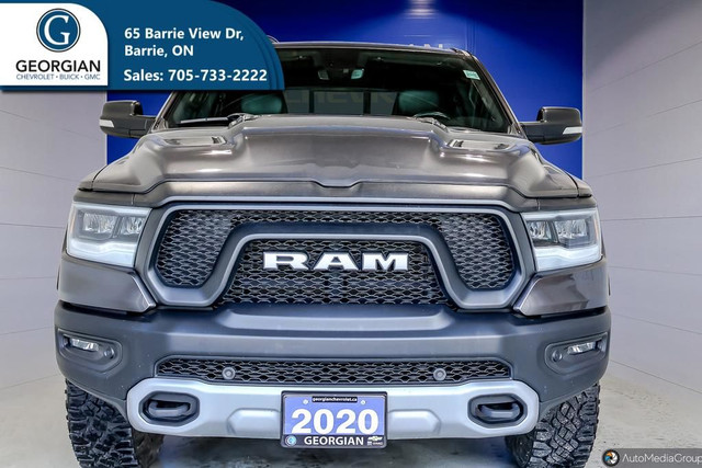2020 Ram 1500 Rebel | OFF ROAD SUSPENSION | REAR VIEW CAMERA | H in Cars & Trucks in Barrie - Image 3