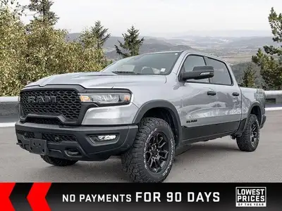 Dominate the road in this head-turning 2025 Ram 1500 Rebel Crew Cab. Boasting a powerful 3.0L I6 Hur...