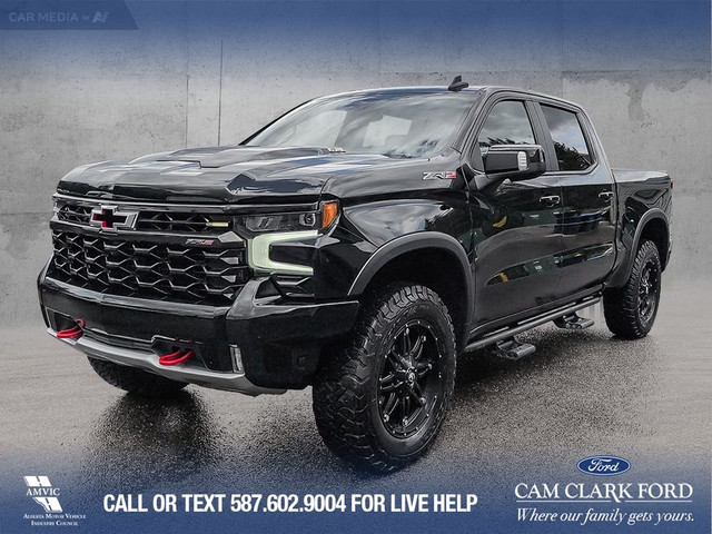 2022 Chevrolet Silverado 1500 ZR2 LEATHER* SUNROOF* CARPLAY*... in Cars & Trucks in Banff / Canmore