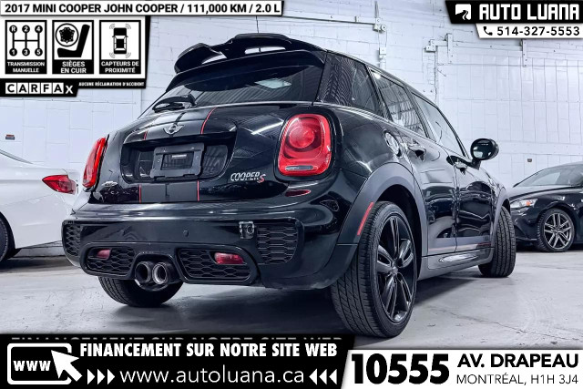 2017 MINI Cooper John Cooper Works 2.0TWIN TURBO/TRACK MODE!!! in Cars & Trucks in City of Montréal - Image 2
