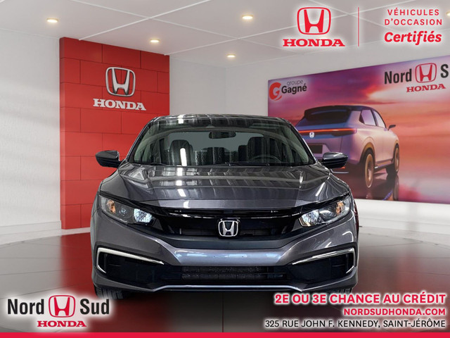 Honda Civic Sedan LX CVT 2020 in Cars & Trucks in Laurentides - Image 2