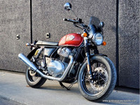  2022 Royal Enfield Int650 Canyon Red