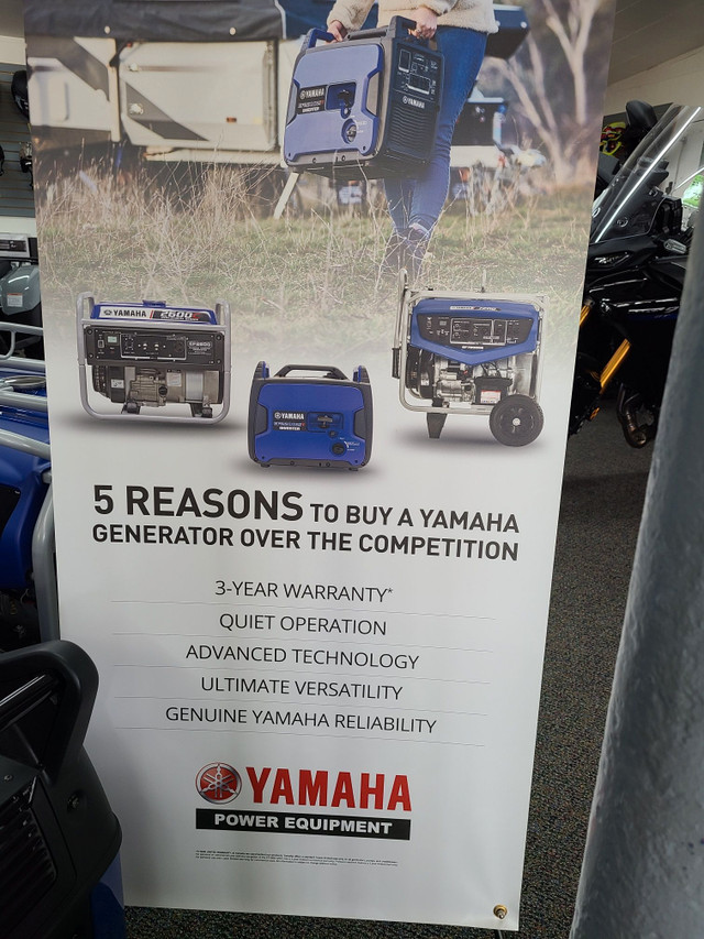 Yamaha Inverters, Generators, Water Pumps in Travel Trailers & Campers in Regina - Image 3