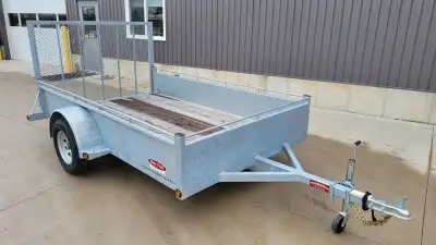 6' x 10' Galvanized single axle Duratrail utility Trailer with ramp Standard Features: Hot Dipped Ga...