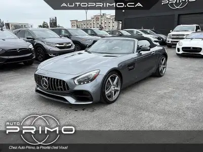 2019 Mercedes-Benz AMG GT Roadster Cabriolet Convertible Sièges en Cuir Rouge V8 Biturbo 469Hp chez...
