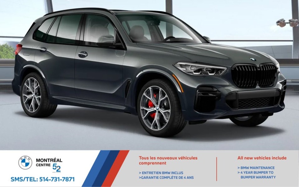 2023 BMW X5 xDrive40i, Premium, M Sport, Attel. remorque