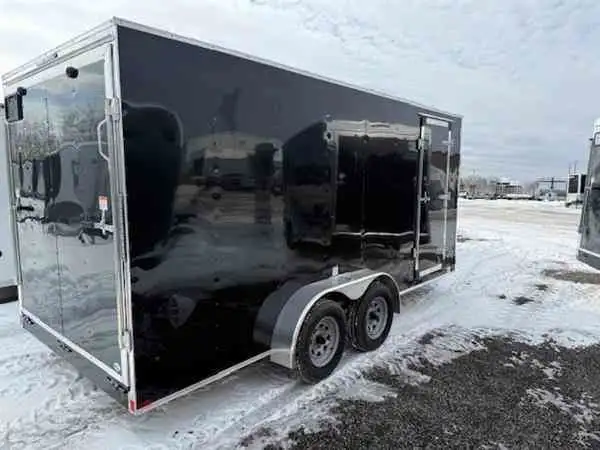 FOREST RIVER ULAFT 7X16 TANDEM AXLE RAMP DOOR-ECON in Cargo & Utility Trailers in Oshawa / Durham Region - Image 5