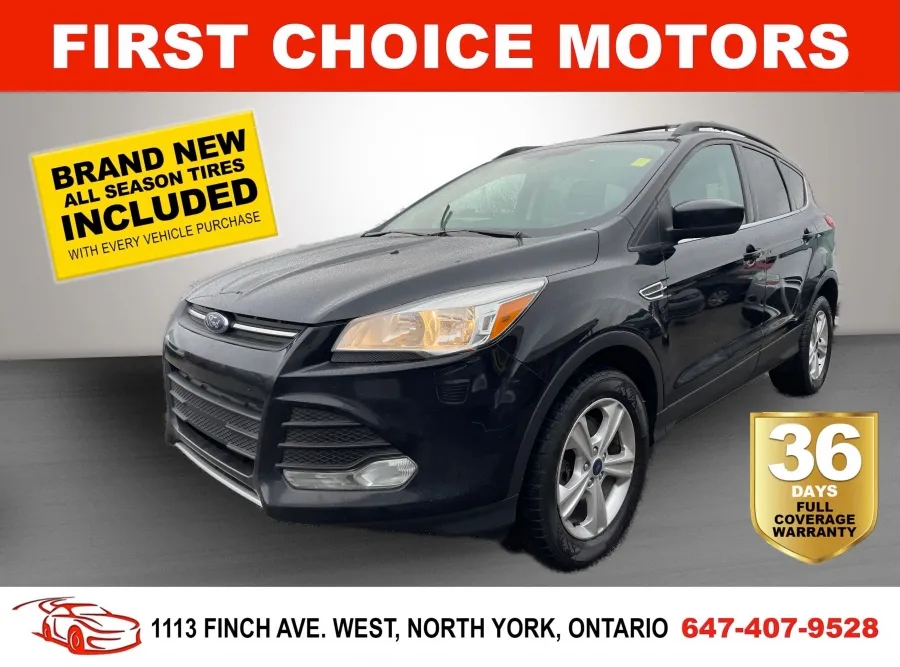 2016 FORD ESCAPE SE ~AUTOMATIC, FULLY CERTIFIED WITH WARRANTY!!!