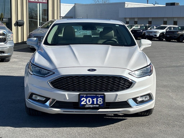  2018 Ford Fusion Platinum AWD LOADED CALL NAPANEE 613-354-2100 in Cars & Trucks in Belleville - Image 3